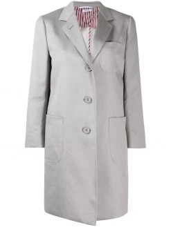 Thom Browne mid-length sack overcoat