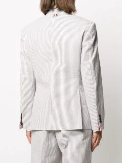 Budget π Thom Browne Stripe single breasted blazer blazers of women π 8 Thom Browne stripe single-breasted blazer
