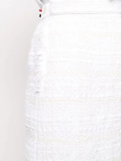 Outlet π Thom Browne Frayed tweed wrap shorts knee-length shorts of women βοΈ 9 Thom Browne frayed tweed wrap shorts