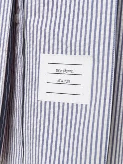 Promo π Thom Browne Seersucker shirt dress day dresses of women π 11 Thom Browne seersucker shirt dress