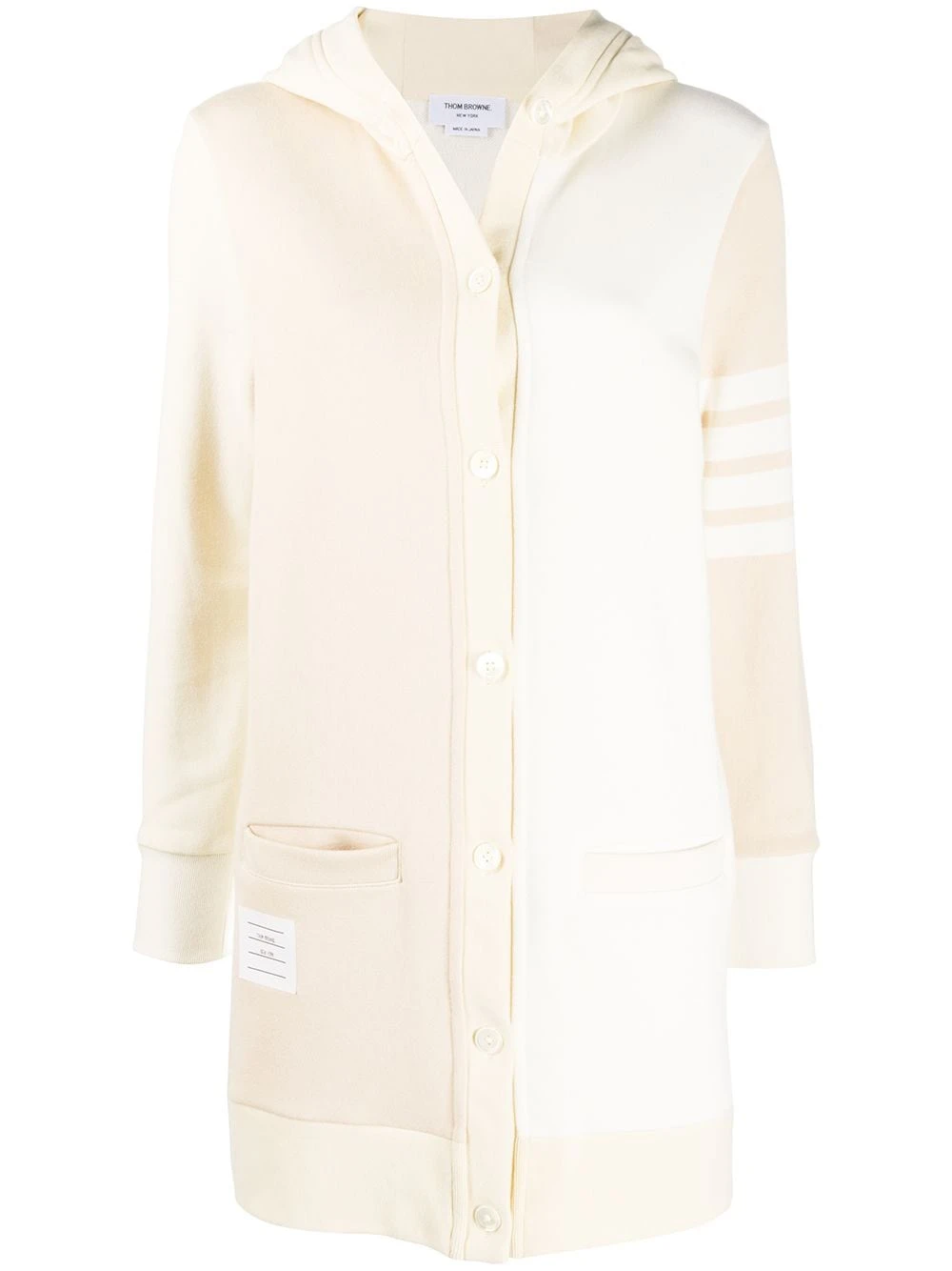 Best Pirce π Thom Browne Mid length hooded cardigan cardigans of women π 1 Thom Browne mid-length hooded cardigan