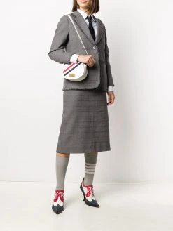 Thom Browne small shoulder saddle bag