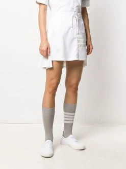 Promo βοΈ Thom Browne Pleated back mini skirt a-line skirts of women π₯° 7 Thom Browne pleated back mini skirt