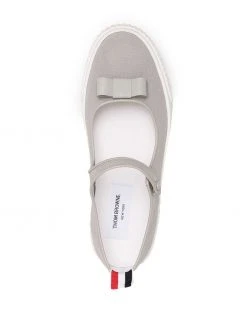 Thom Browne bow detail Mary Jane sneakers