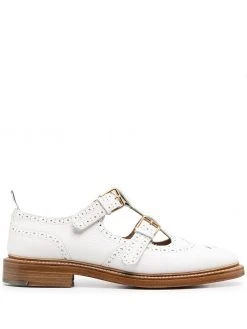 Thom Browne 2-Strap T-bar Mary Janes