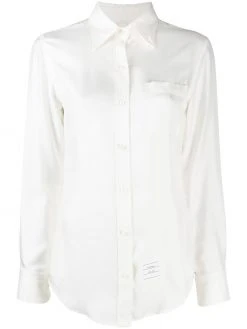 Thom Browne RWB-stripe classic shirt