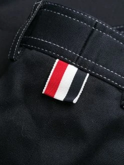 Discount ❤️ Thom Browne Stitching detail cropped trousers cropped pants of women ⭐ 13 Thom Browne stitching-detail cropped trousers