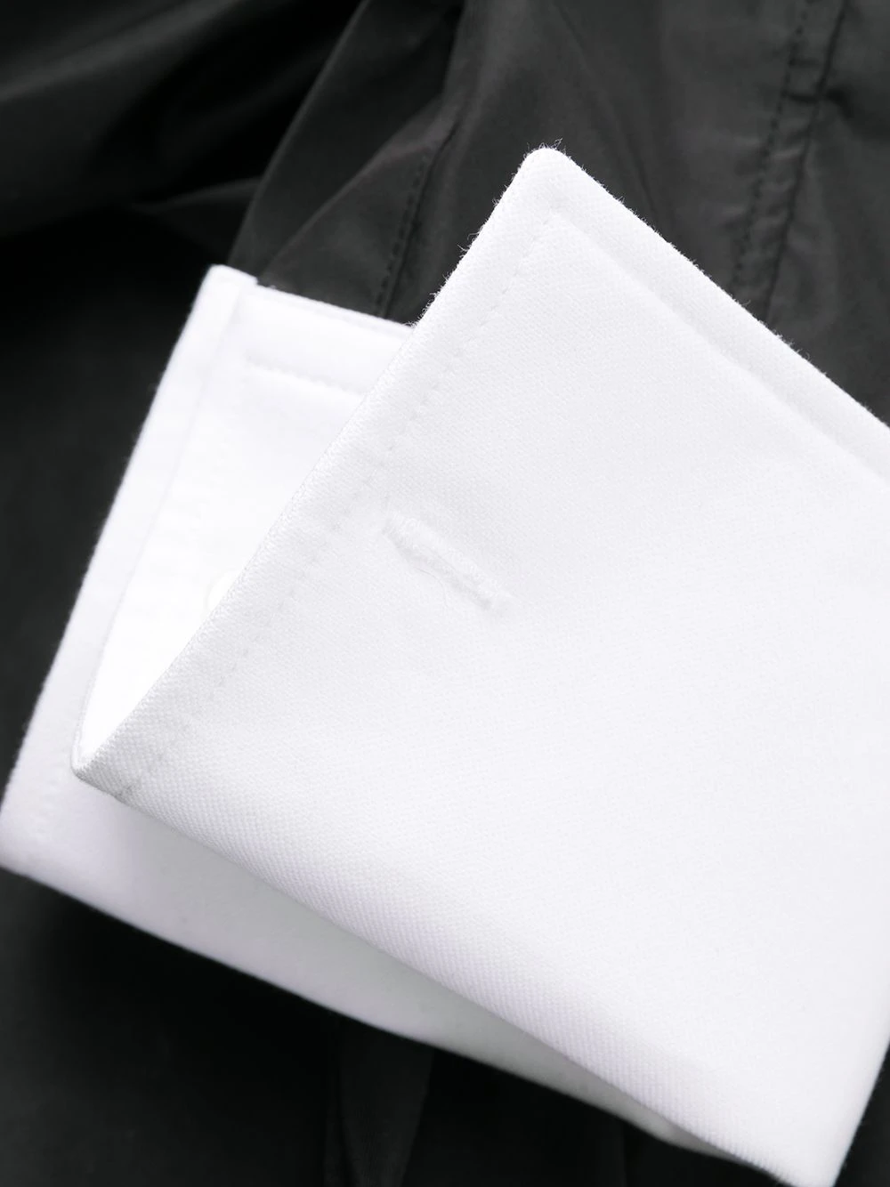 Promo π Thom Browne Contrasting collar pleated shirt dress day dresses of women 𧨠6 Thom Browne contrasting-collar pleated shirt dress