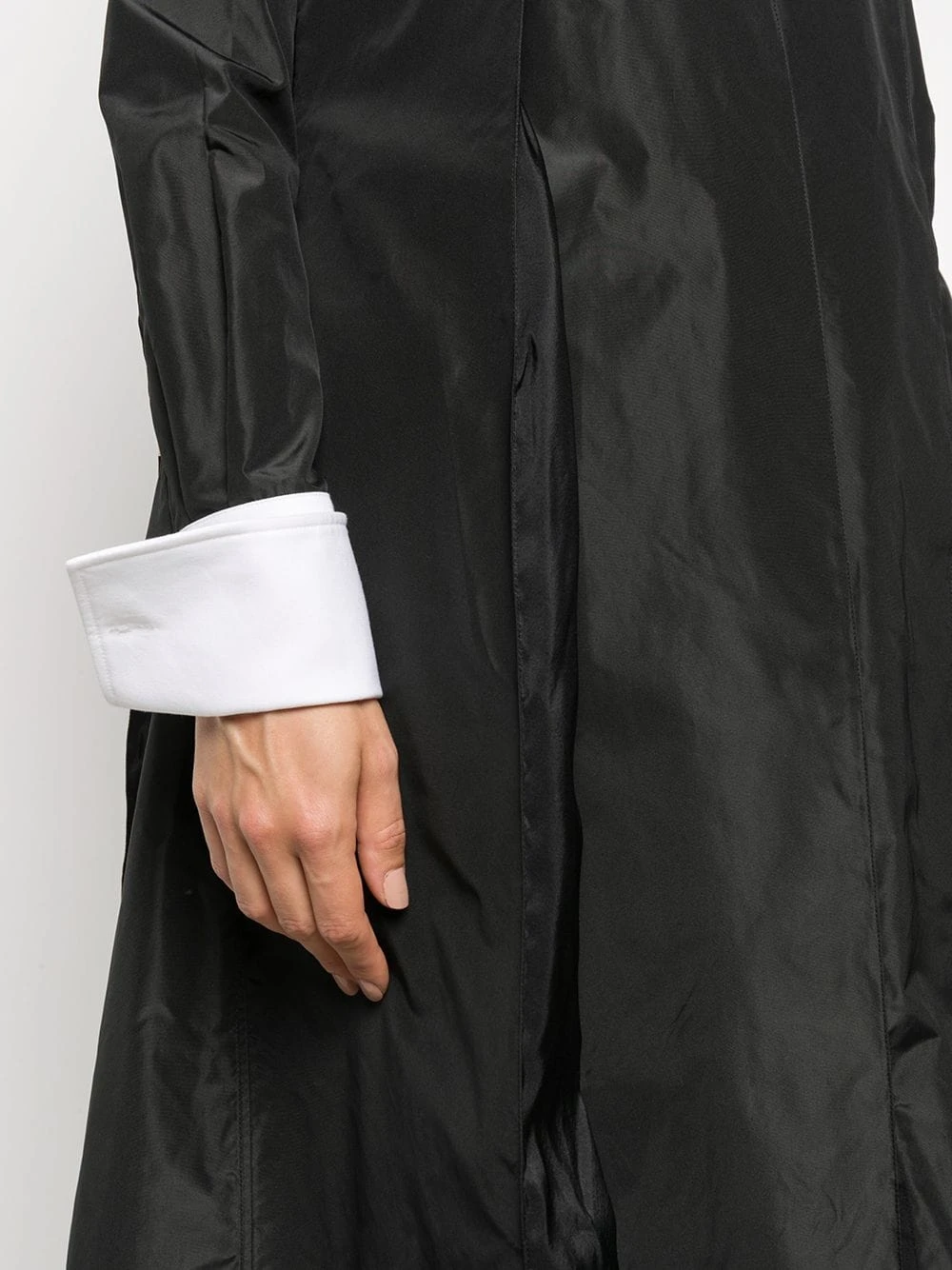 Promo π Thom Browne Contrasting collar pleated shirt dress day dresses of women 𧨠5 Thom Browne contrasting-collar pleated shirt dress