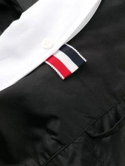 Promo π Thom Browne Contrasting collar pleated shirt dress day dresses of women 𧨠13 Thom Browne contrasting-collar pleated shirt dress