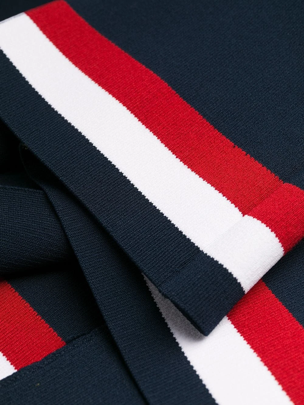 Wholesale 🎁 Thom Browne RWB stripe pleated dress day⌛ dresses of women ✨ 7 Thom Browne RWB-stripe pleated dress