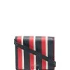 Thom Browne shoulder strap stripe print cardholder