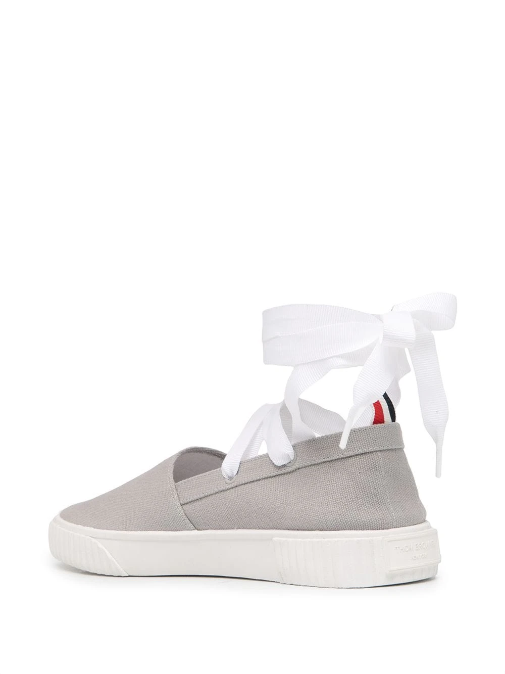 Buy β Thom Browne Removable tie espadrille sneakers espadrilles of women π 3 Thom Browne removable tie espadrille sneakers