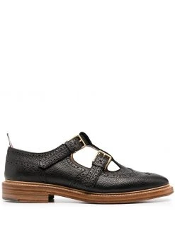 Thom Browne 2-strap T-bar Mary Janes