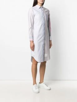 Best Sale ✨ Thom Browne RWB midi shirt🤩 dress day dresses of women ⭐ 9 Thom Browne RWB midi shirt dress