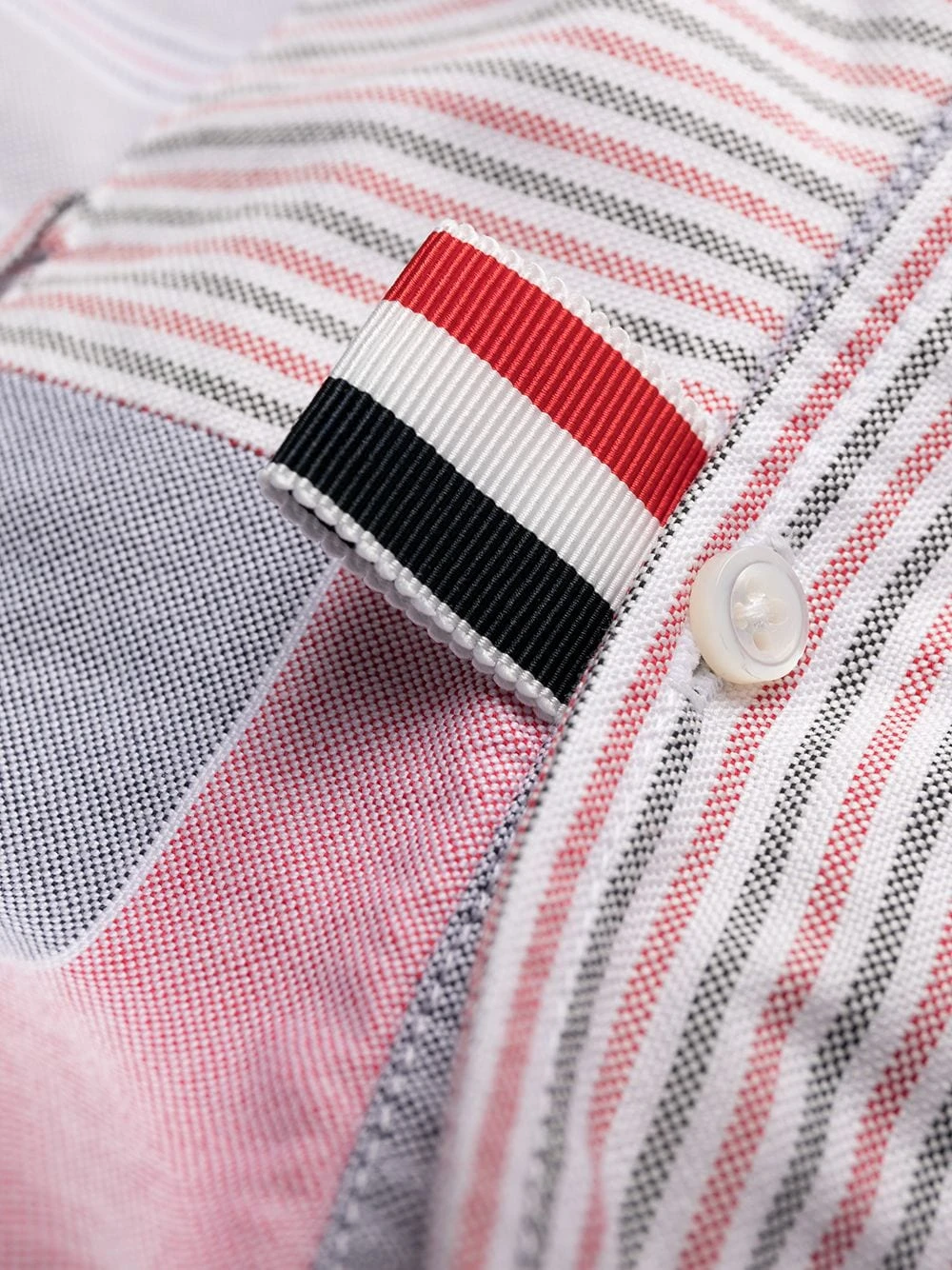 Best Sale ✨ Thom Browne RWB midi shirt🤩 dress day dresses of women ⭐ 7 Thom Browne RWB midi shirt dress