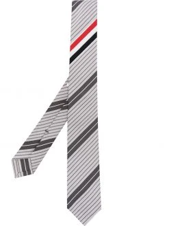 Thom Browne diagonal stripe tie