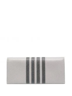 Outlet π Thom Browne 4 Bar stripe bifold wallet wallets & billfolds of men β 4 Thom Browne 4-Bar stripe bifold wallet