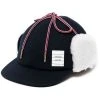 Thom Browne shearling hunting cap