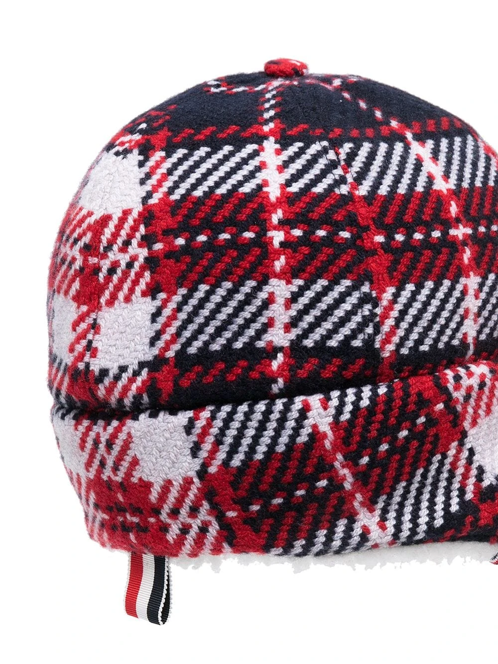 Flash Sale π Thom Browne Tartan baseball cap hats of men π 2 Thom Browne tartan baseball cap