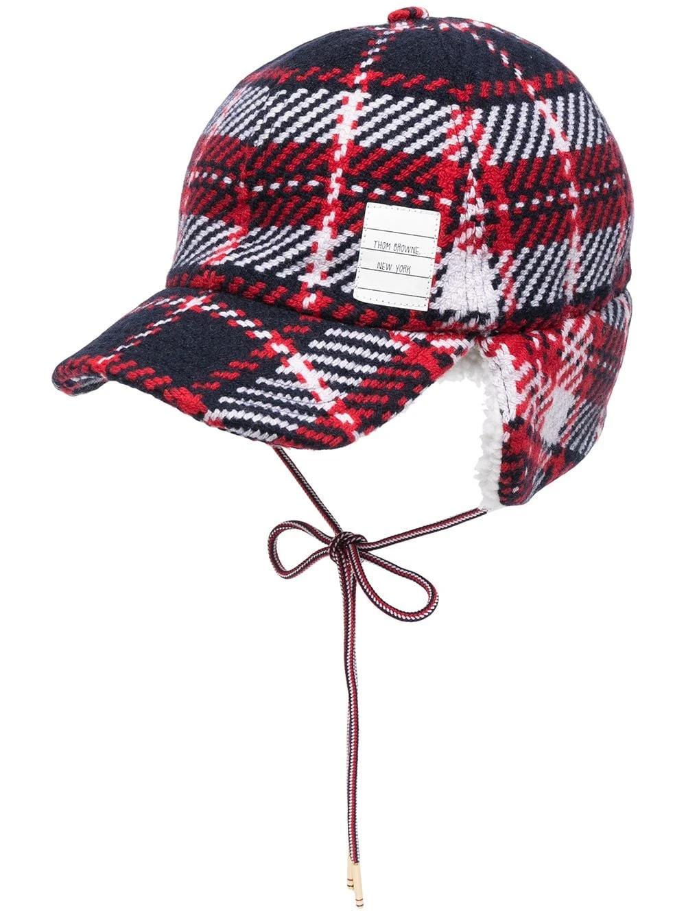 Flash Sale π Thom Browne Tartan baseball cap hats of men π 1 Thom Browne tartan baseball cap