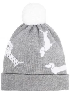 Thom Browne pompom-detail Hector beanie
