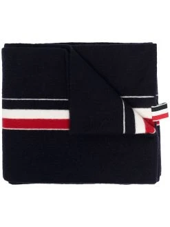 Thom Browne RWB tri-stripe ribbon scarf