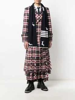 Thom Browne Hector wool scarf