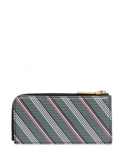Thom Browne striped zip wallet