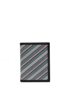 Thom Browne striped passport holder