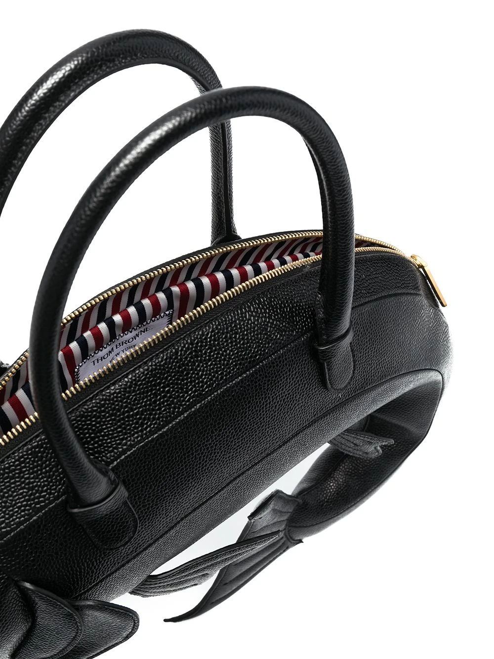 Cheapest β€οΈ Thom Browne Fish silhouette leather tote bag tote bags of men π 5 Thom Browne fish-silhouette leather tote bag