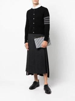 Thom Browne striped clutch bag