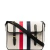 Thom Browne RWB stripe messenger bag