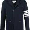 Thom Browne half-zip hooded performance jacket