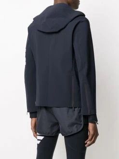 Thom Browne half-zip hooded performance jacket