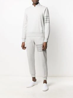 Thom Browne 4-Bar stripe cotton track pants