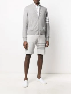 Thom Browne 4-Bar motif drawstring track shorts