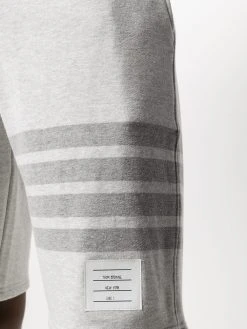 Thom Browne 4-Bar motif drawstring track shorts