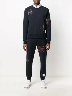 Thom Browne embroidered detail sweatshirt