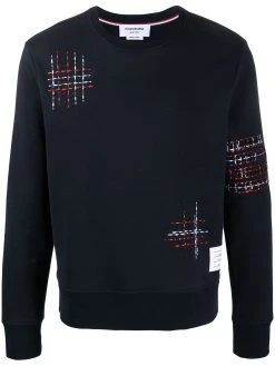 Thom Browne embroidered detail sweatshirt