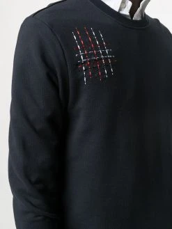 Thom Browne embroidered detail sweatshirt