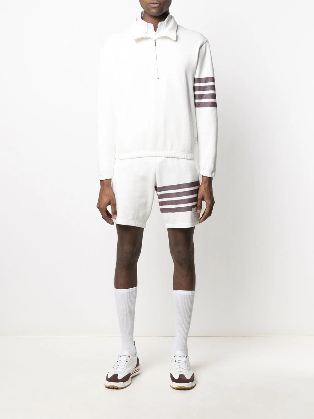 Cheap 🛒 Thom Browne 4 Bar stripe shorts track & running shorts of men ⭐ 2 Thom Browne 4-Bar stripe shorts