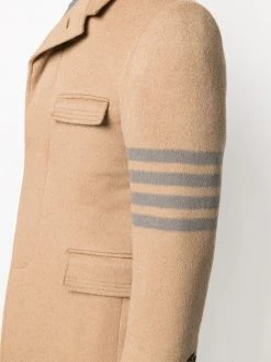 Thom Browne single-breasted concealed coat