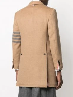 Thom Browne single-breasted concealed coat