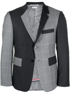 Thom Browne panelled tailored blazer