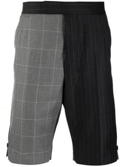 Thom Browne panelled tailored shorts