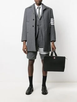 Thom Browne four-bar knitted blazer