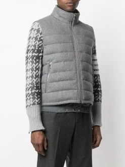 Thom Browne RWB stripe puffer gilet