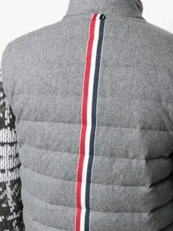 Thom Browne RWB stripe puffer gilet