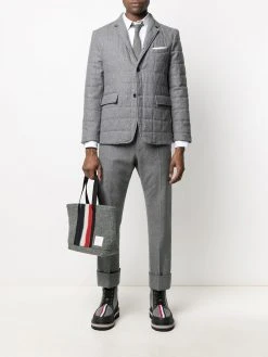 Thom Browne RWB stripe padded jacket